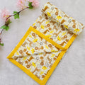 Jaipur Cotton Baby Blanket | Cream Animal