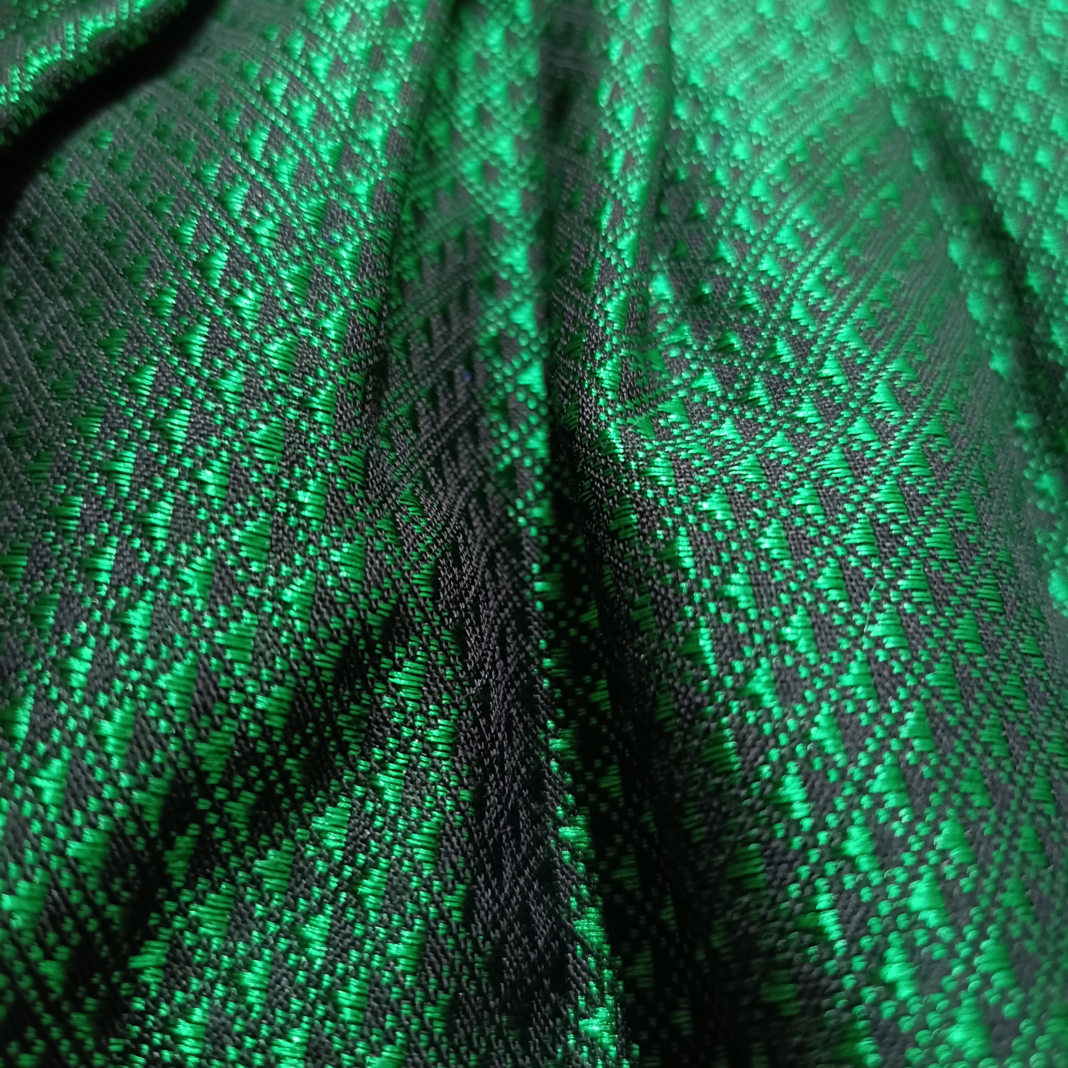 Ethnic dresses for baby girl | Green | Centre Stripe