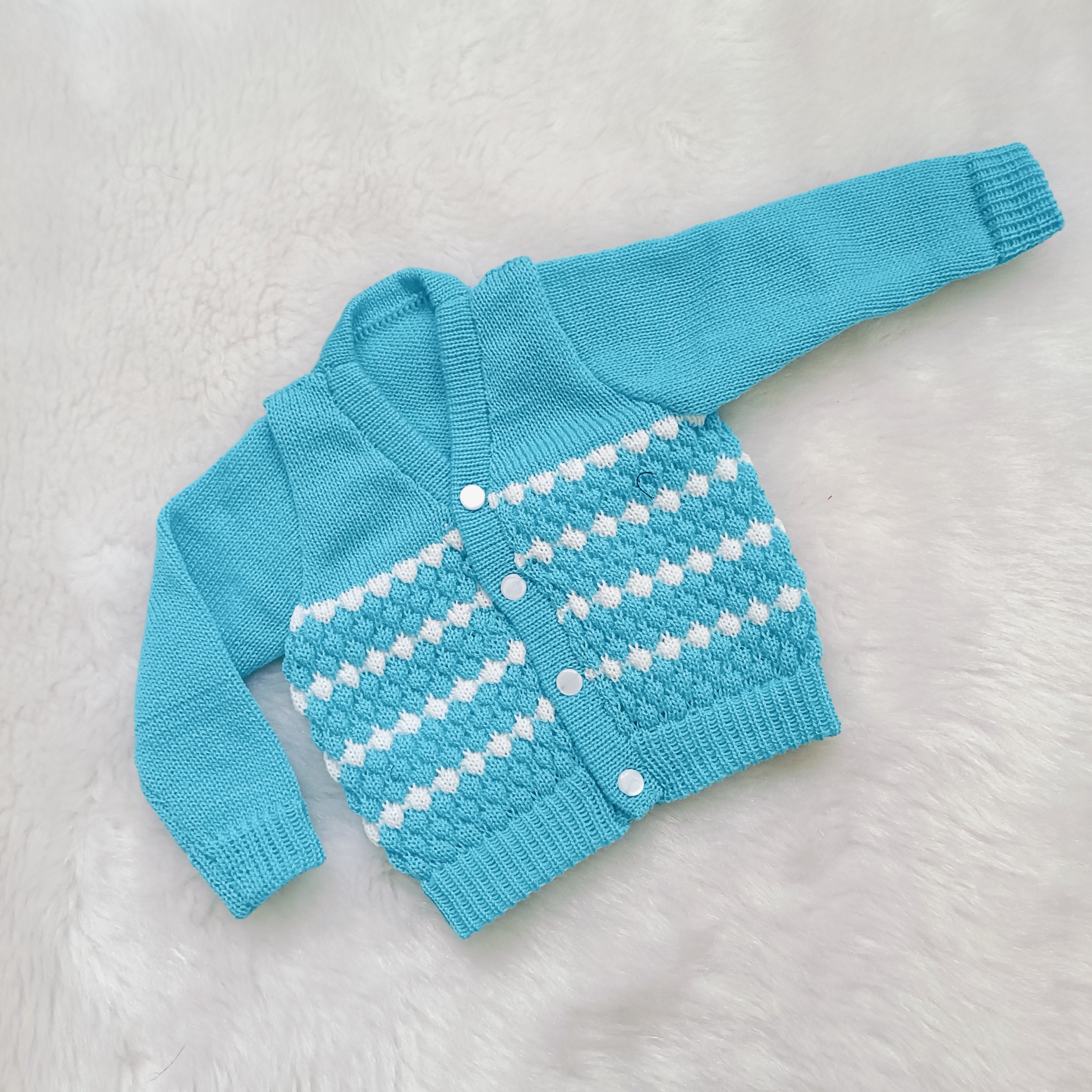 Baby Sweater | Sweater set | Blue