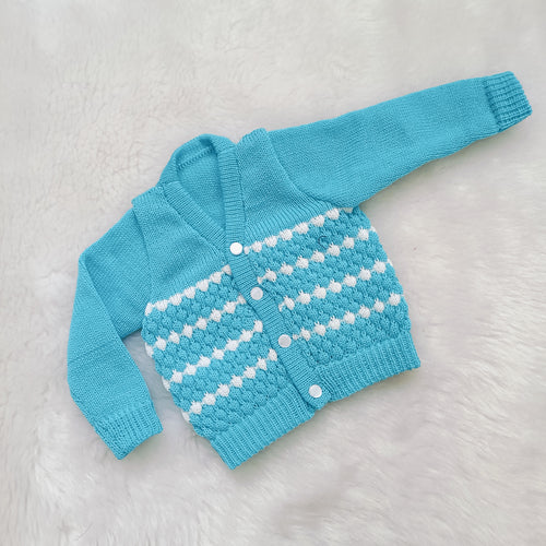 Baby Sweater | Sweater set | Blue