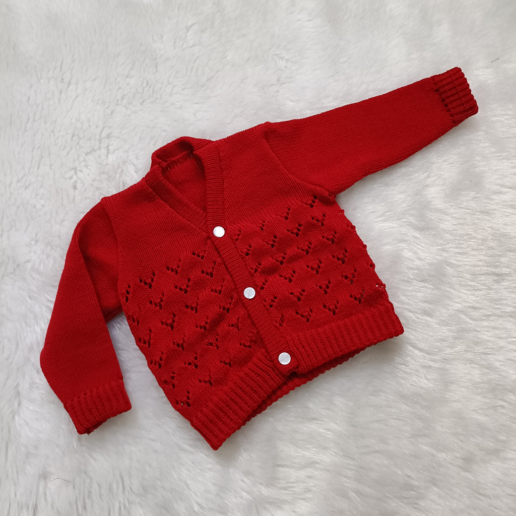 Baby Sweater | Sweater set | Red