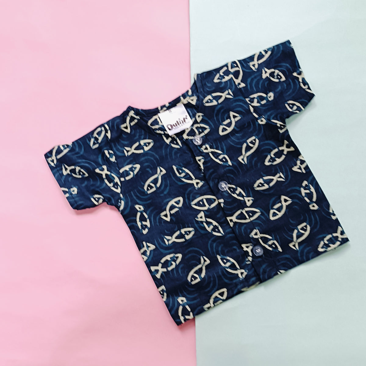 Cotton Front Open Jhabla | Car, Elephant, Fish | Pack of 3