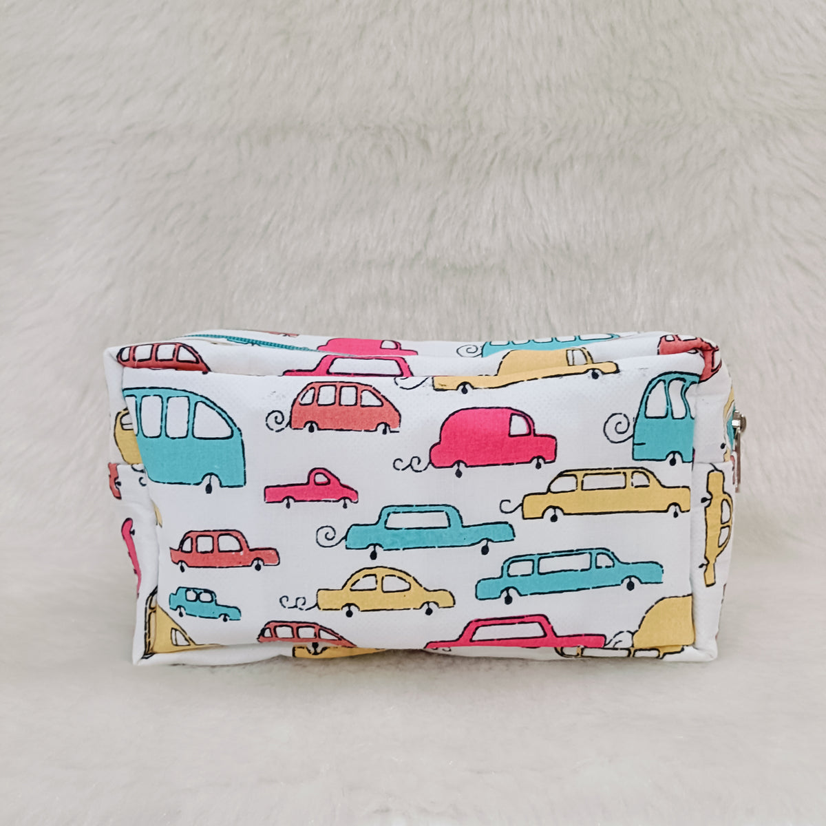 Medicine Pouch | Pink Car