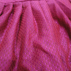 Ethnic dresses for baby girl | Rani pink | Centre Stripe