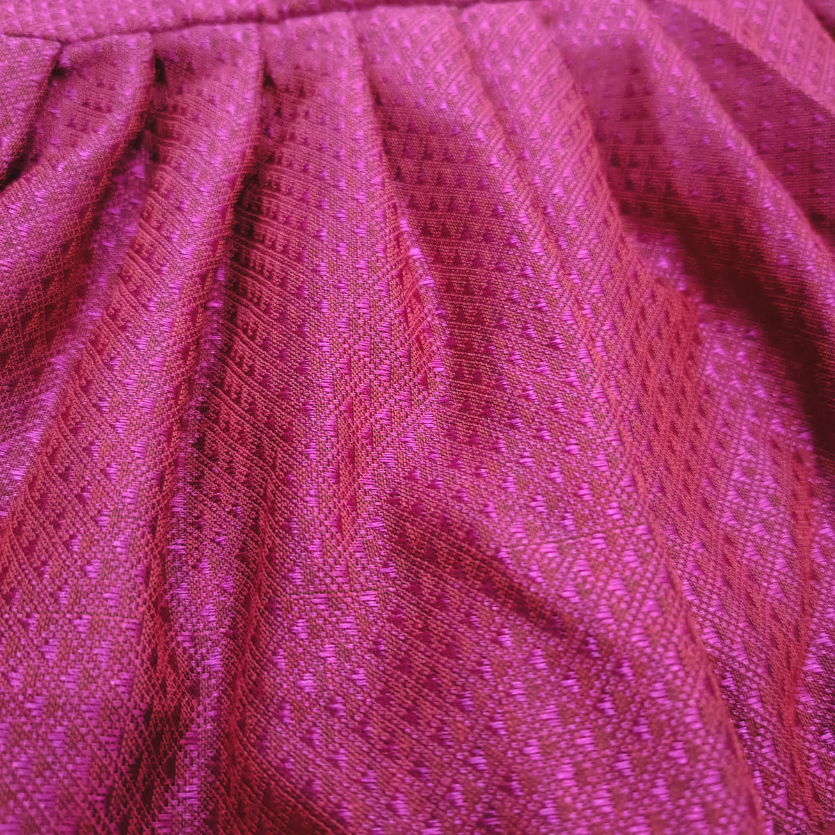 Ethnic dresses for baby girl | Rani pink | Centre Stripe