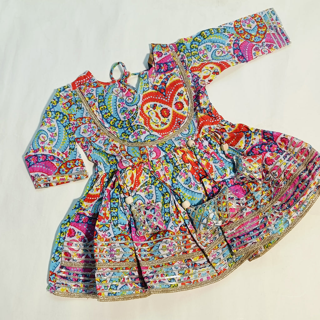Kurta Set for Girls | Multicolor  Floral