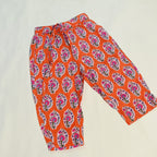 Kurta Set for Girls | Orange Floral