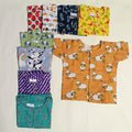 Cotton Front Open Jhabla | Assorted | Pack of 9
