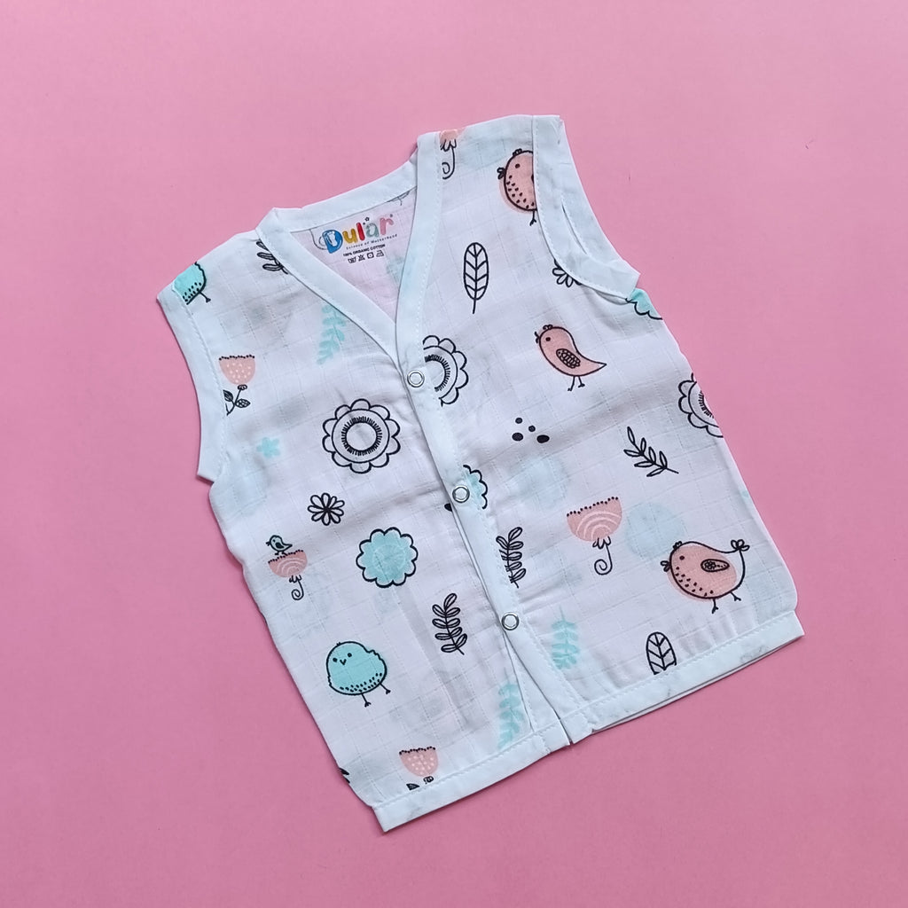 Newborn gift sets | Muslin | Assorted Twit Bird | Cap, Mittens & Socks