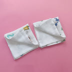 Muslin Cotton | Hanky | Dinosaur & Number | 3 Layered