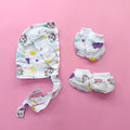 Muslin Cap, Mittens, Socks | Unicorn