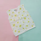 Muslin Front Open Jhabla | Sun & Floral (Pack of 2)