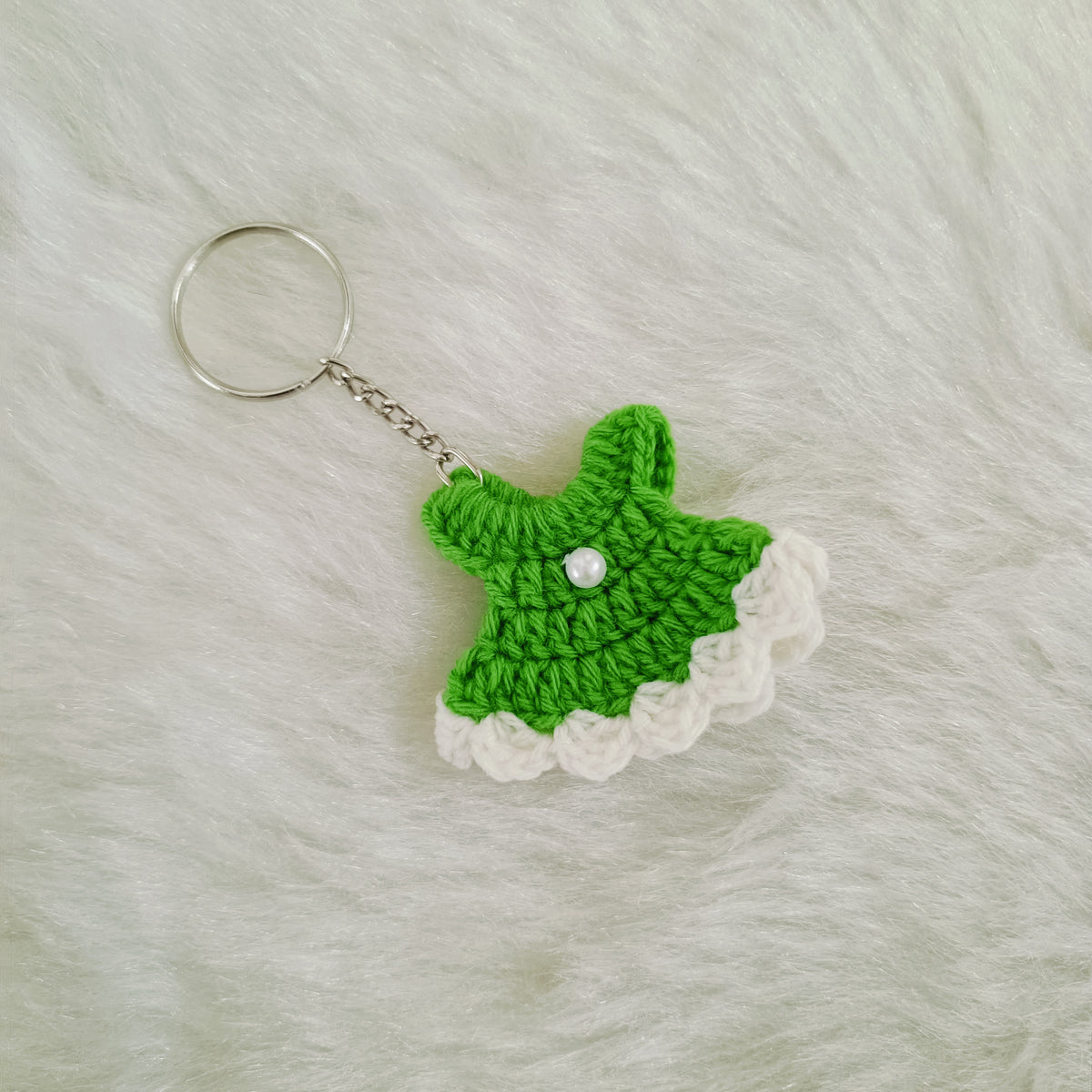 Crochet Keychain - Green