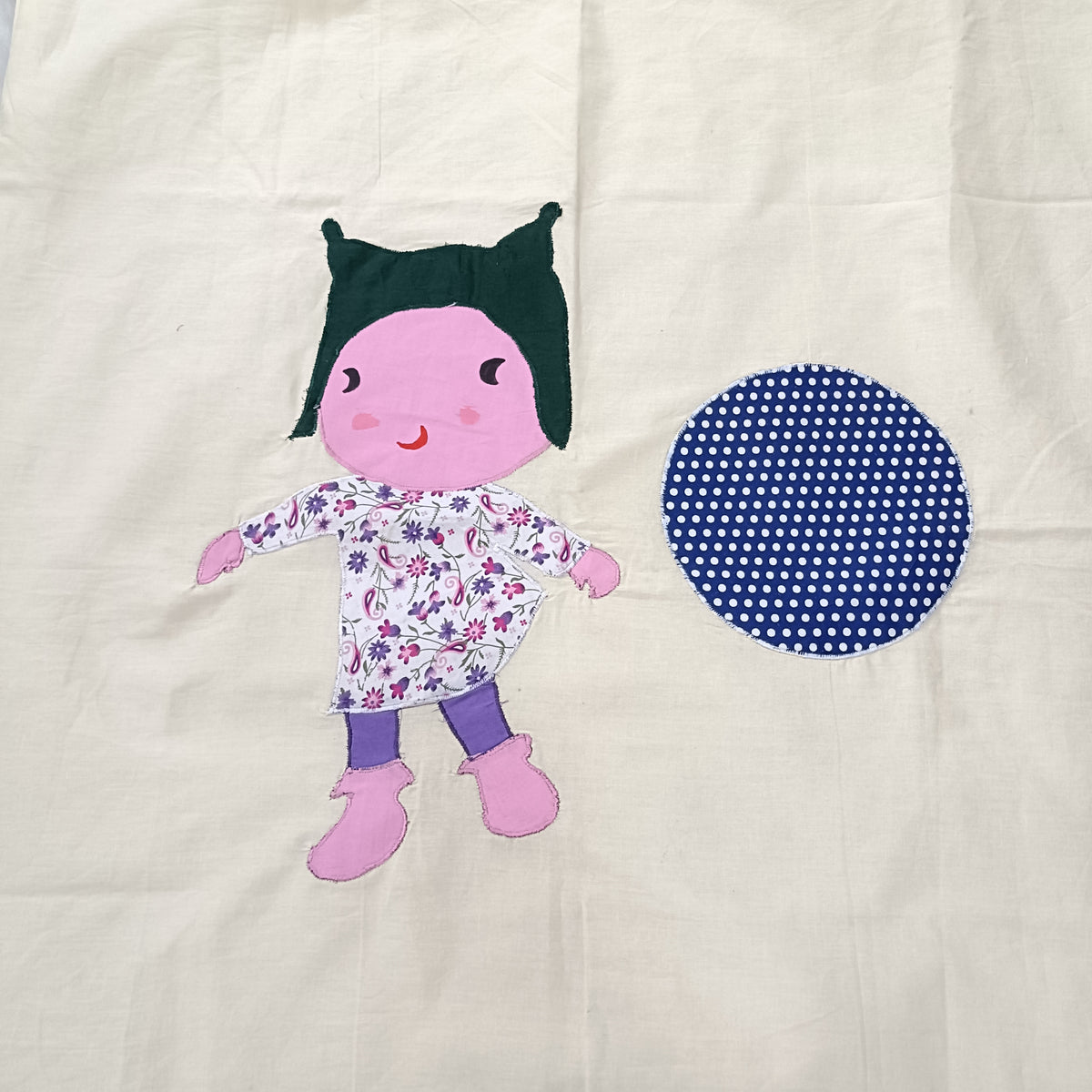 Patchwork Holding Sheet |  Baby ball