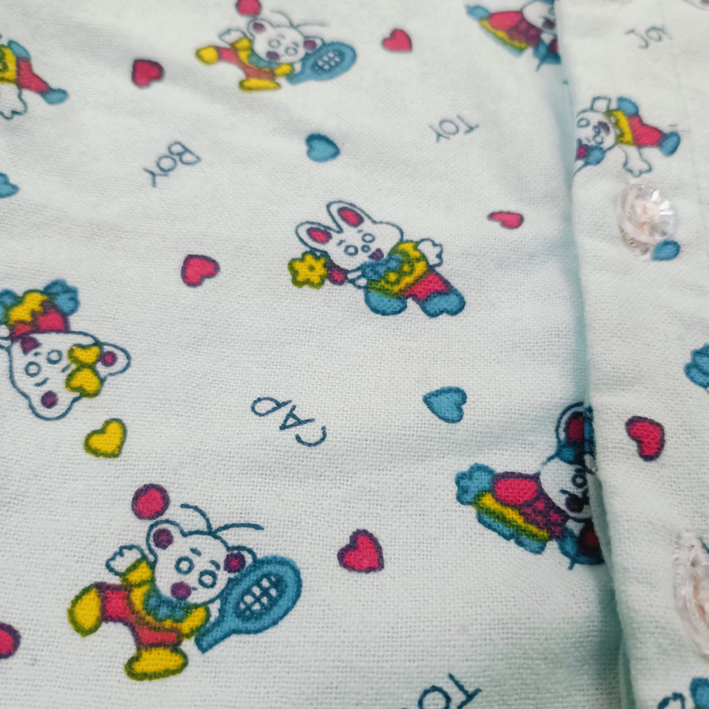 Flannel Night Suits for Kids | Blue Boy