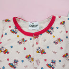 Flannel Night Suits for Kids | Pink Boy