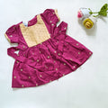 Ethnic dresses for baby girl | Zari Butti | Pink
