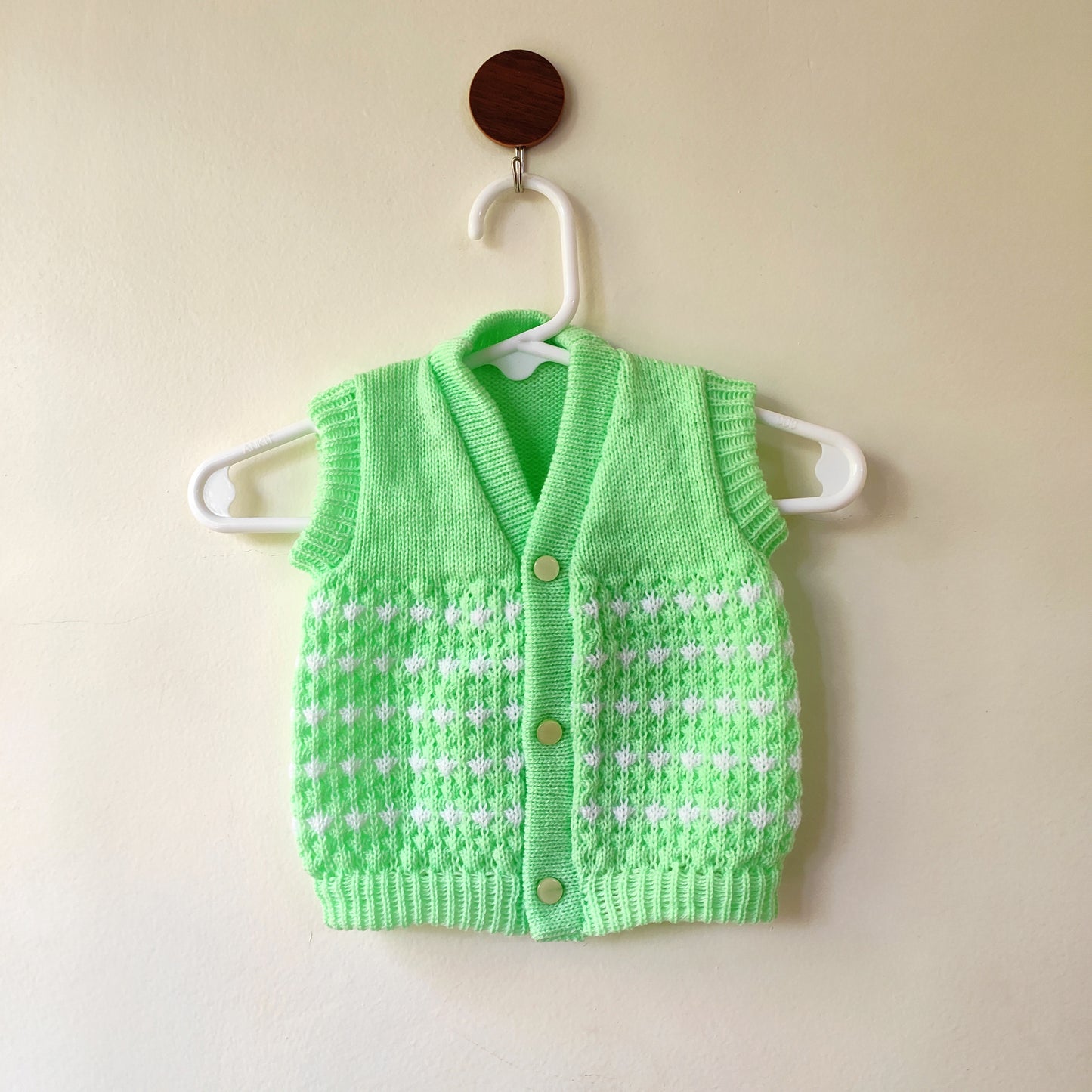 Half Sweater- Pastel Green