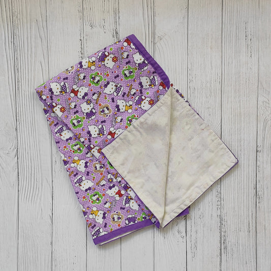 Cotton Dupte - Violet Kitty
