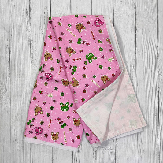 Cotton Dupte - Pink Rabbit