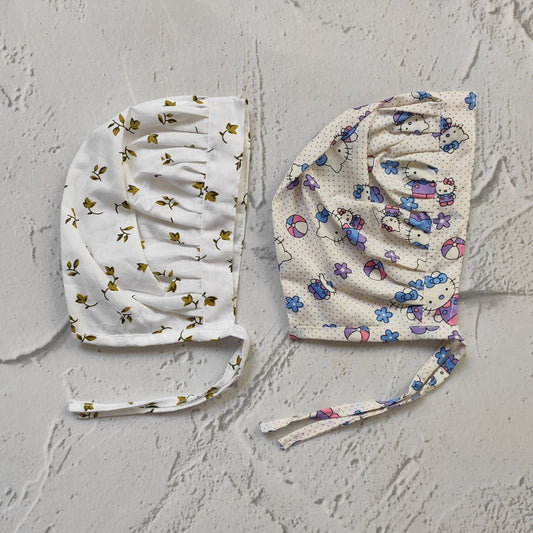 Cap,Topde,Bonnet Cap,Bonnet topde,Cotton