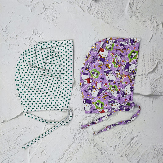 Cotton Bonnet Cap (Pack of 2)