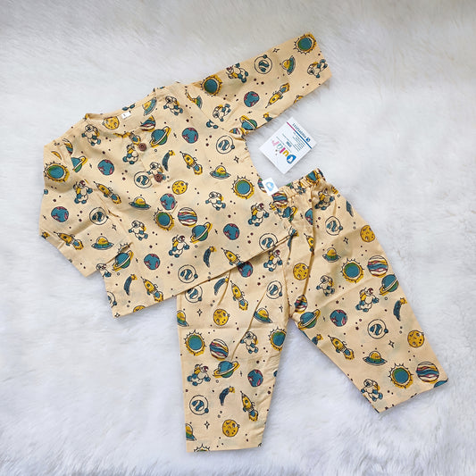 Jaipur Cotton Night Suits - Galaxy