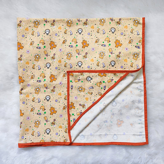 Cotswool Dupte with Hoodie - Orange Bib