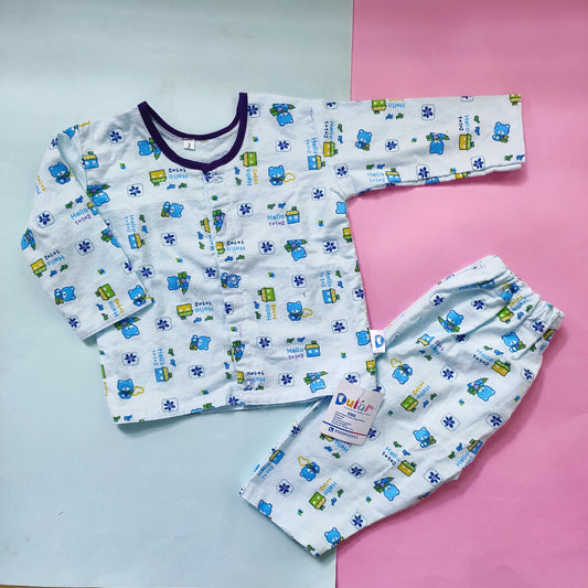 Cotswool Night Suits-Blue Teddy
