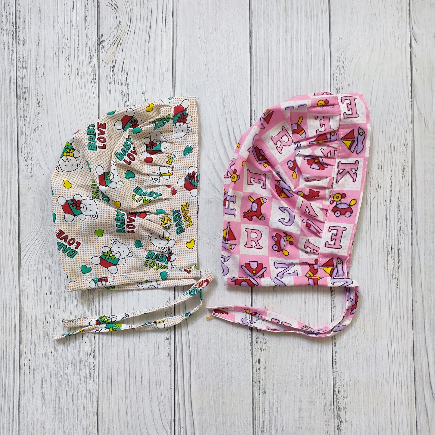 Cotton Bonnet Cap (Pack of 2)