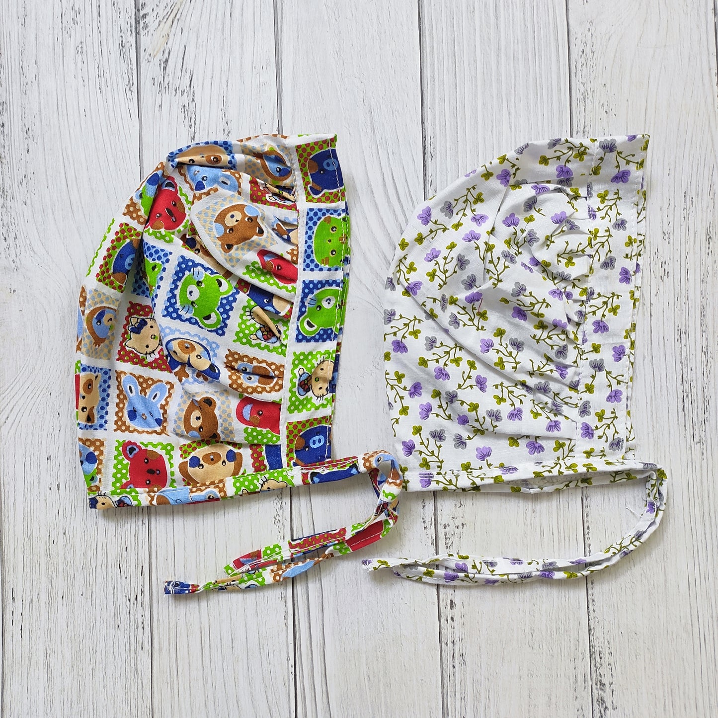 Cotton Bonnet Cap (Pack of 2)