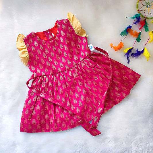Festive frock - Pink