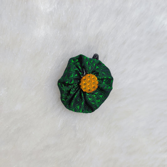 Khan Hair Clip- Green