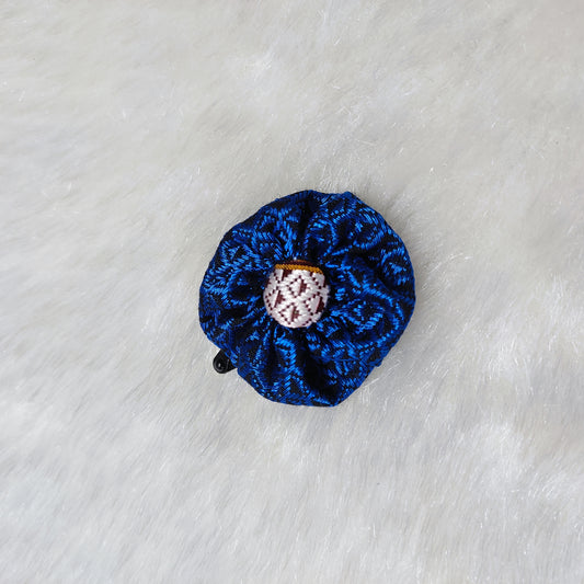 Khan Hair Clip- Blue