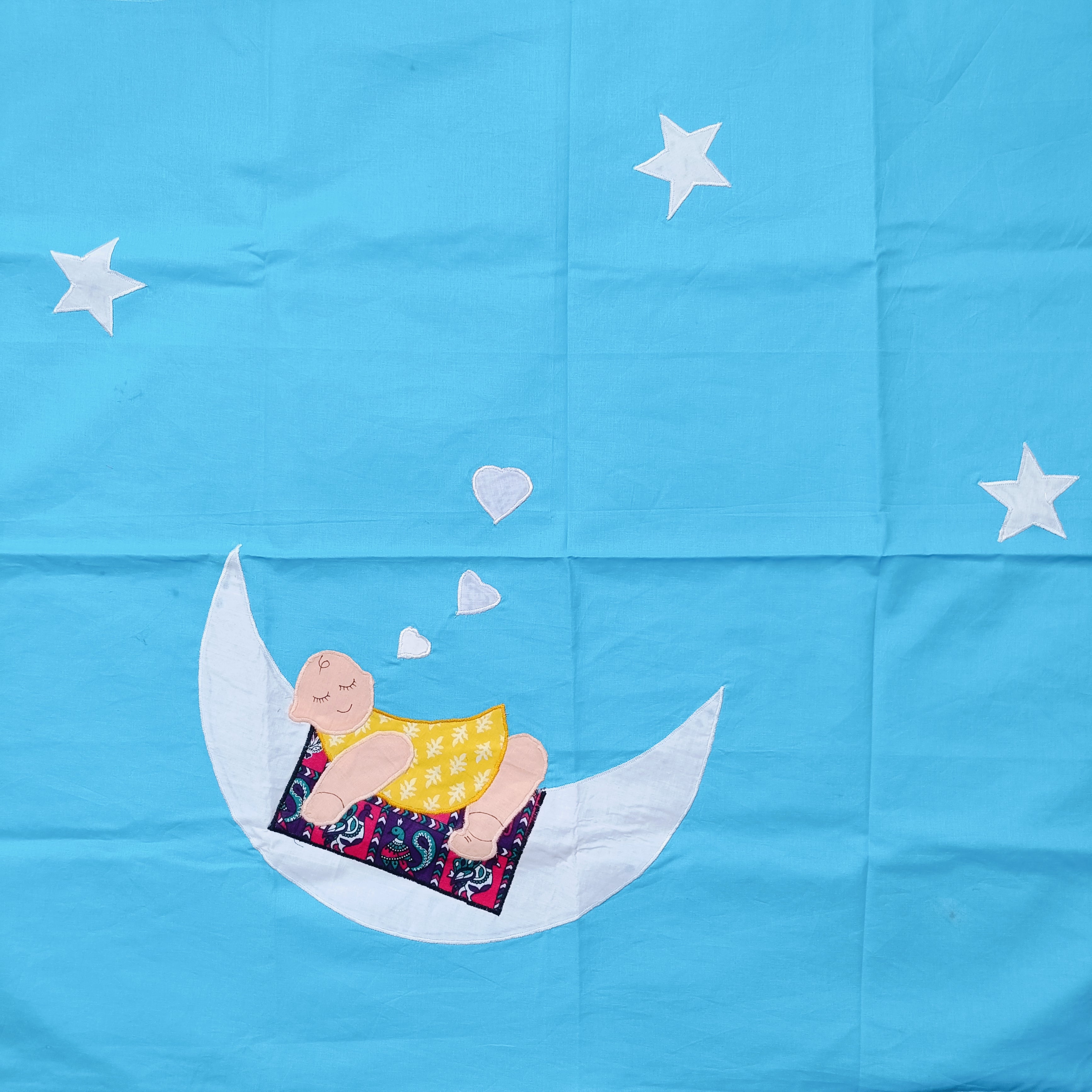Patchwork Holding Sheet | Baby On Moon