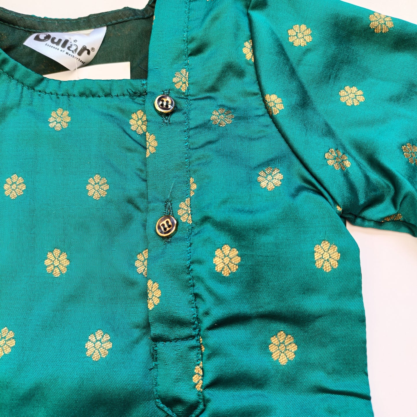 Kurta for Boys | Paithani | Peacock Green