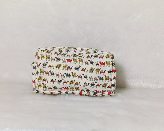 Medicine Pouch | Cream Camel