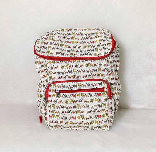 Diaper Bag | Cream Camel