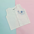Embroidery Jhabla  - Giraffe & Elephant (Pack of 2)