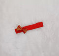 Khun Hair Band with contrast bow - Red