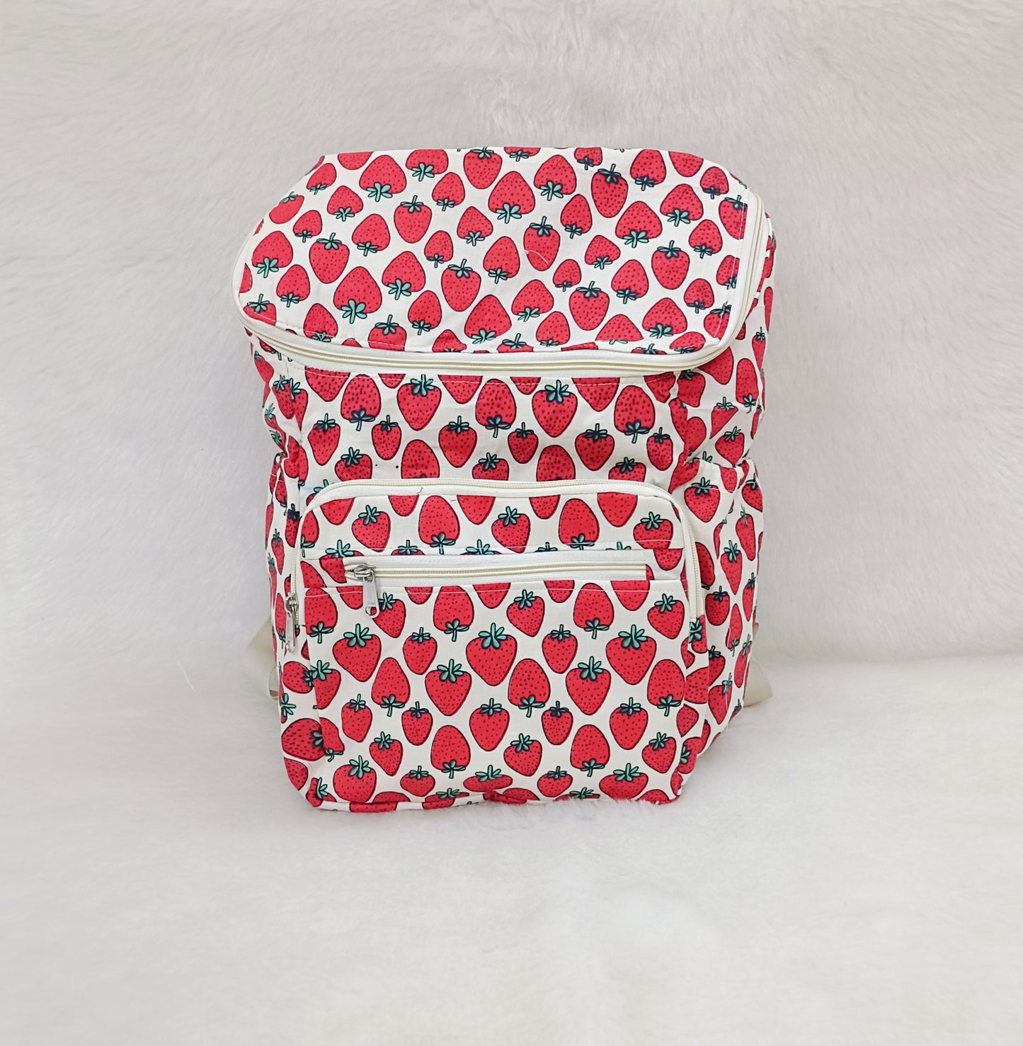 Diaper Bag | Red Strawberry