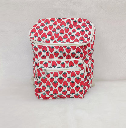 Diaper Bag | Red Strawberry