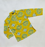 Kurta Pajama Set for Boys | Yellow & Blue