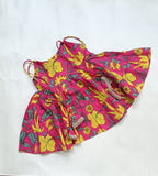Dhoti Set for Girls | Pink Flower