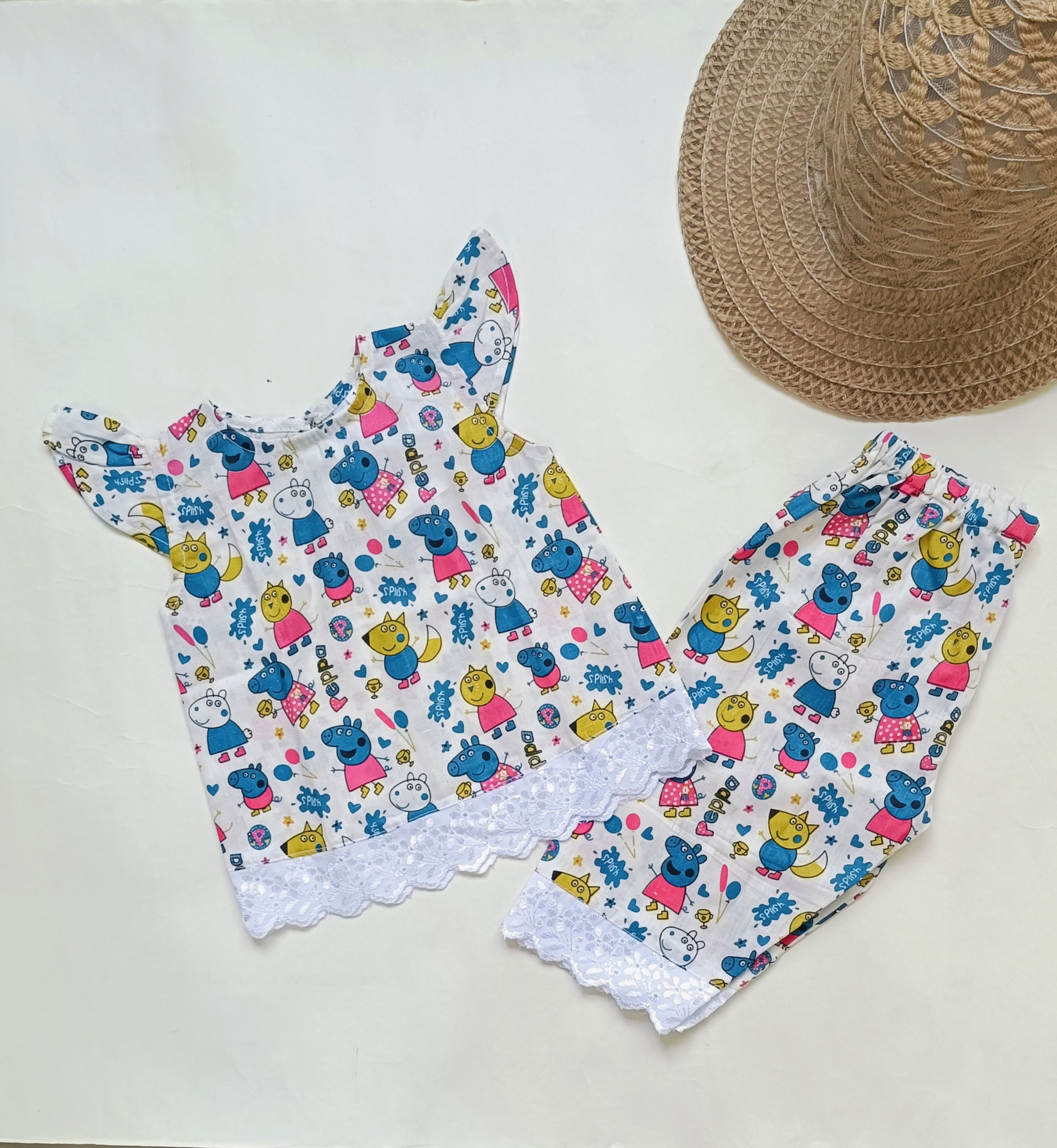 co ord set for Girls | Peppa | Blue