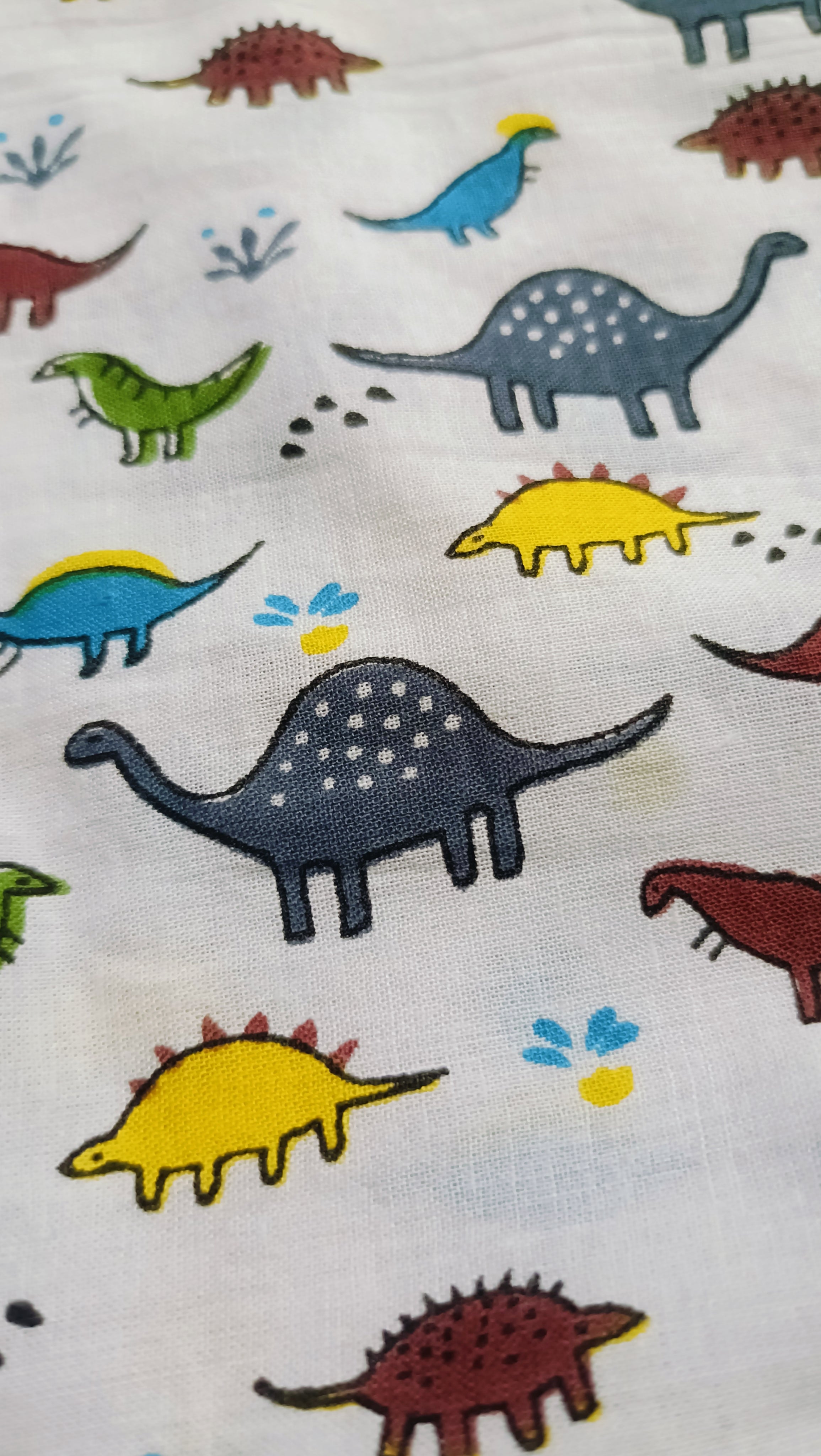 Cotton Night Suits for Babies | Multi Dinosaur
