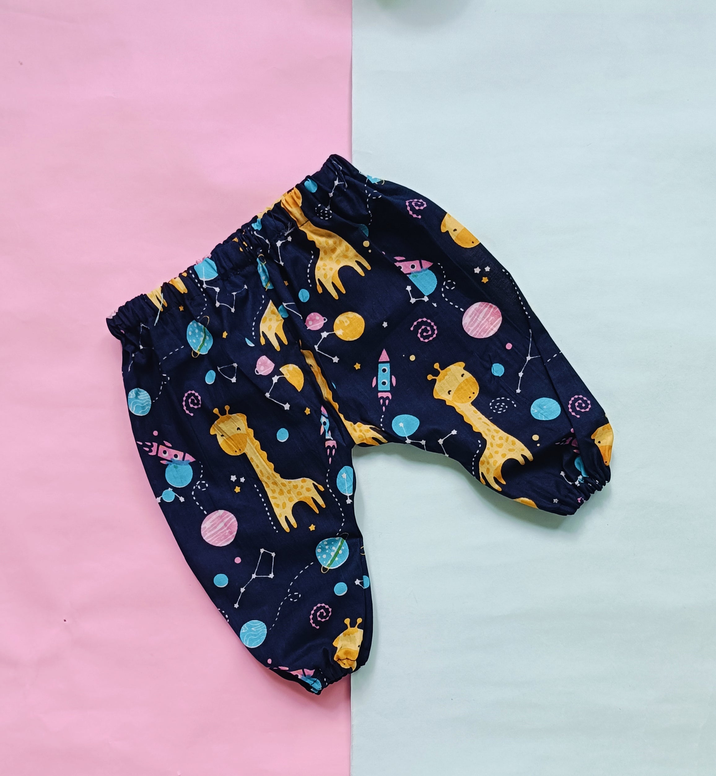 Cotton Night Suits for Babies | Blue Giraffe