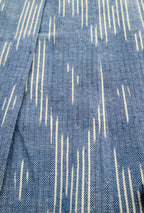 Handloom Ikkat Baby Girl Frock | Sky Blue