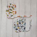 Cotton Bonnet Cap | Scooter,Dino | Pack of 2