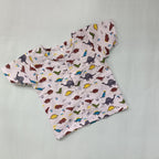 Cotton Front Open Jhabla | Car,Dino,Pepa| Pack of 3